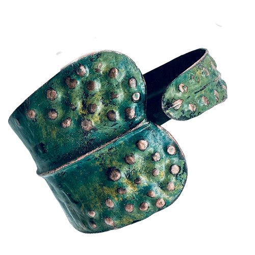 Sage Patina Folding Cuff