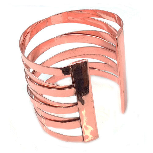 Multi Layers COPPER Cuff Bracelet