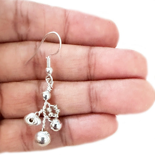 Silver Necklace/ Matching Earrings Options.