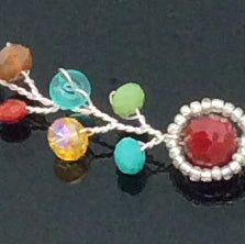 Red Turquoise Necklace/ Matching Earrings Options.