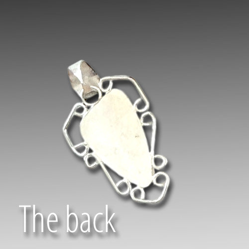 Jasper Blue Plum Pendant.