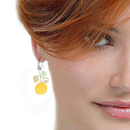 YELLOW SUNSHINE EARRINGS