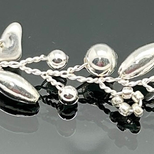 Silver Necklace/ Matching Earrings Options.