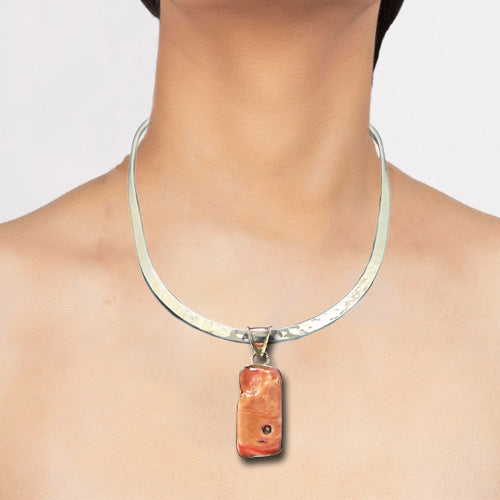 Coral Pendant.