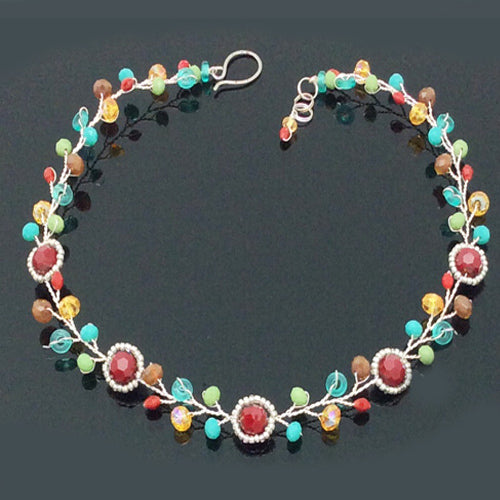 Colorful Happy Earrings /Matching Necklace Option.