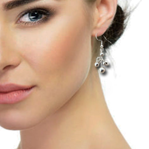 Silver Necklace/ Matching Earrings Options.