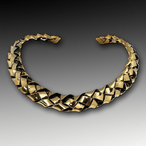 Bronze Weaving Choker.