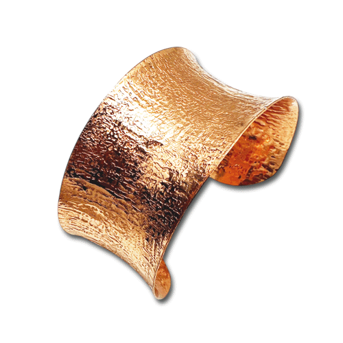 Statement Copper Wide Cuff.