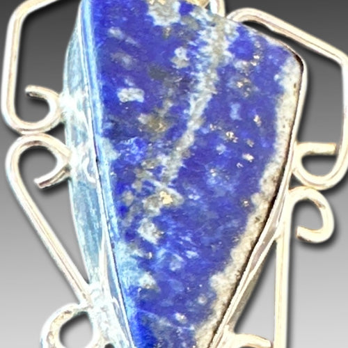 Jasper Blue Plum Pendant.