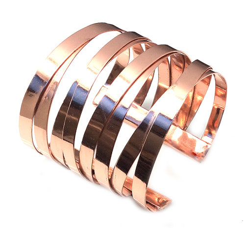 Multi Layers COPPER Cuff Bracelet