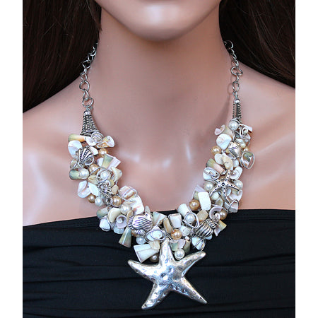 A WOW Starfish Necklace - Nurit Niskala