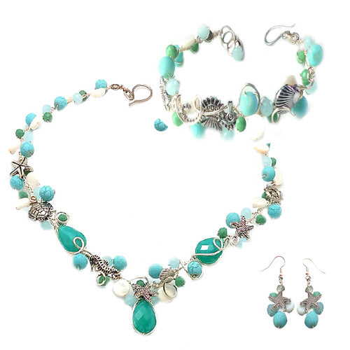 Aqua V Nautical bracelet