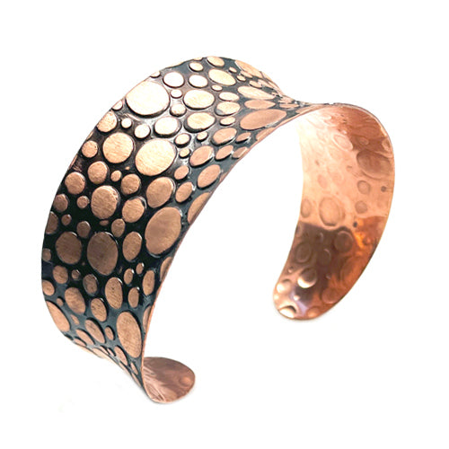 Copper Dots Cuff