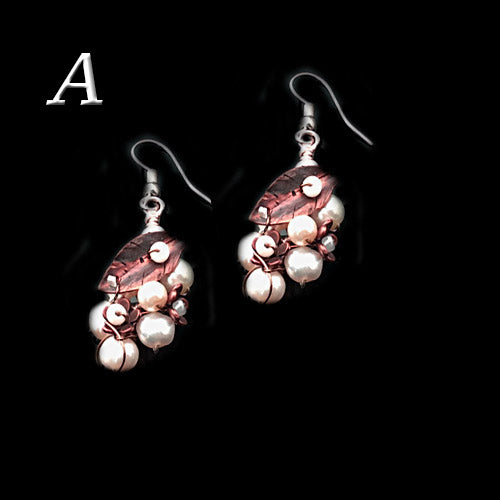 Swarovski Pearl Copper Design