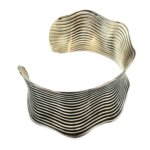 Silver WAVE Cuff