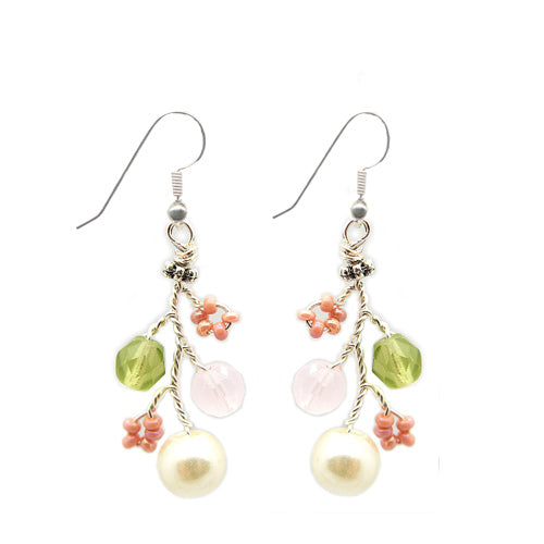 Pink green Delicate Set