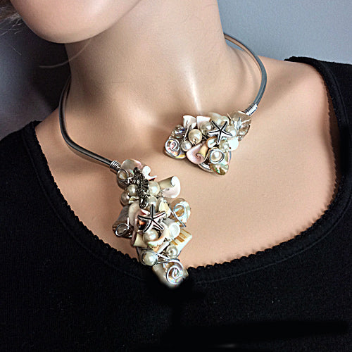 Beach Shells Open Choker - Nurit Niskala