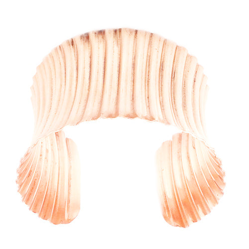 Crinkle Cuff Bracelets Silver,Copper or Gold