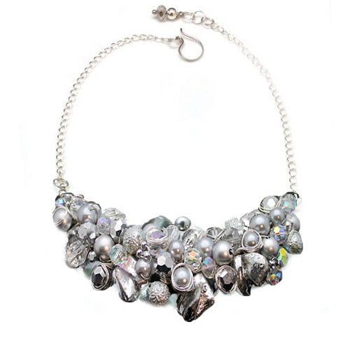 Silver Mother of Pearls/ Matching Earrings Options