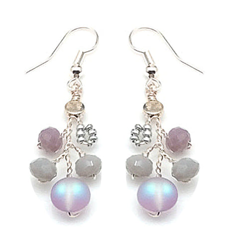 Lavender Delicate Earrings