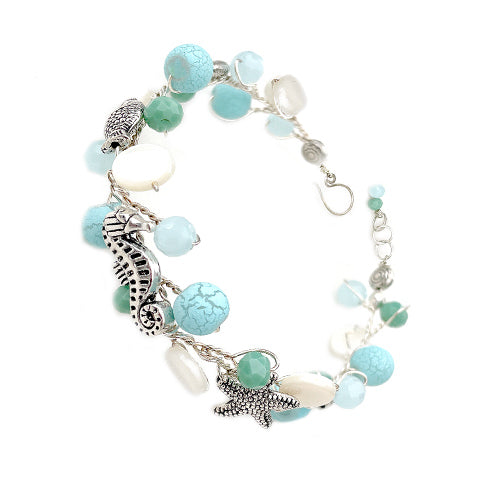 Aqua V Nautical bracelet