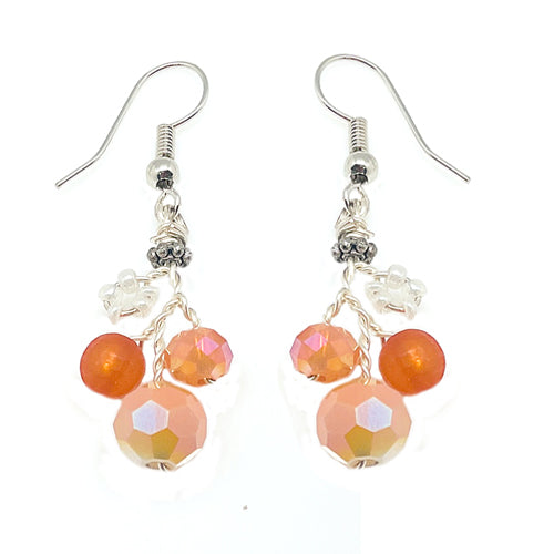 Orange Earrings