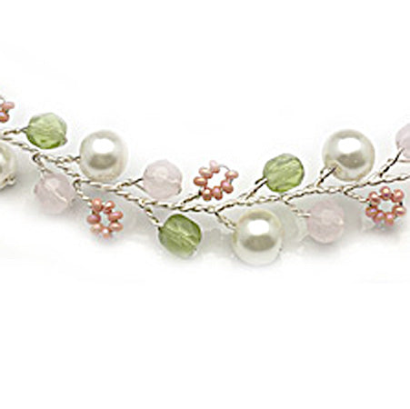 Green Pink Delicate Design - Nurit Niskala