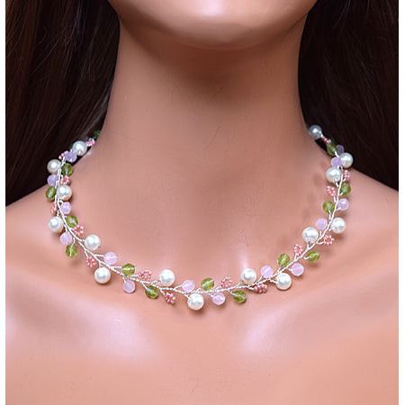 Green Pink Delicate Design - Nurit Niskala