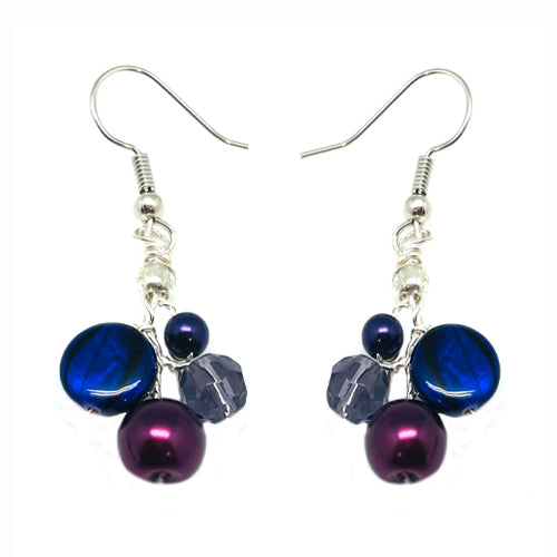 Purple Earrings