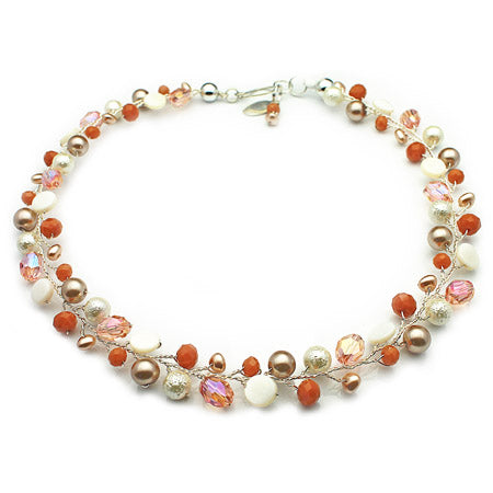 Champagne Squash Necklace - Nurit Niskala