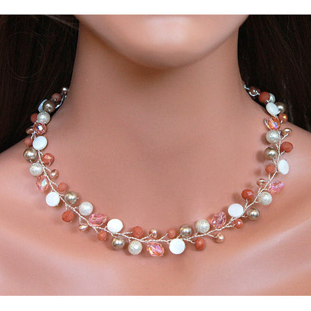 Champagne Squash Necklace - Nurit Niskala