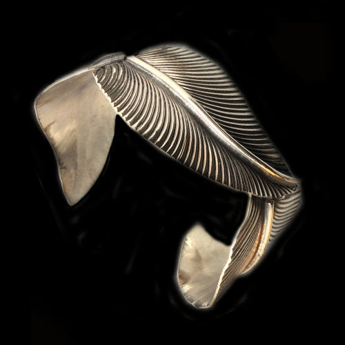 Three Leaf Silver Bracelet.