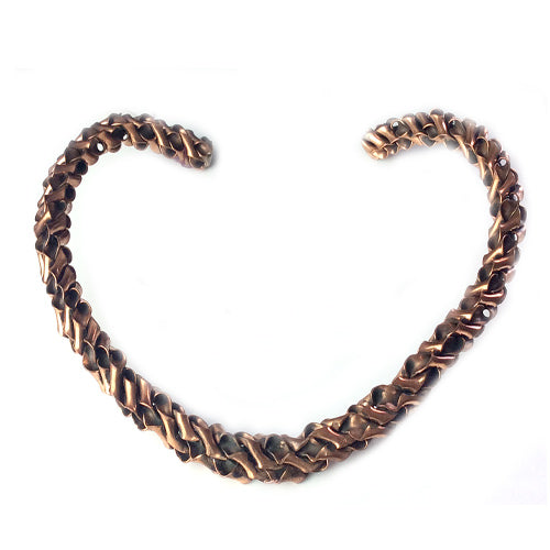 Twisty Copper Choker