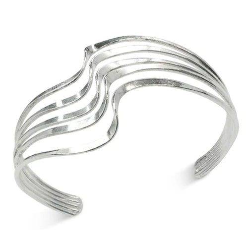 Five Layers Silver Cuff