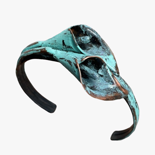 Calla Lily Copper Cuff