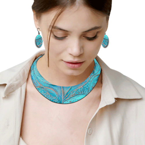 TURQUOISE choker