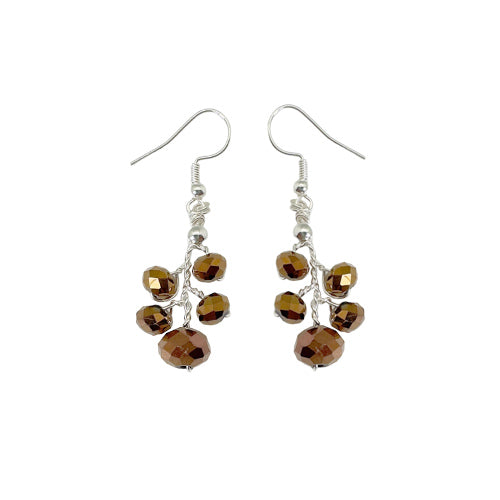 Bronze DANGLE Earrings