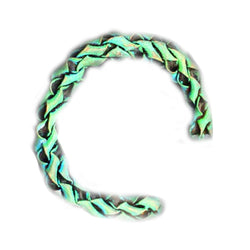 Twisty Green Copper Cuff