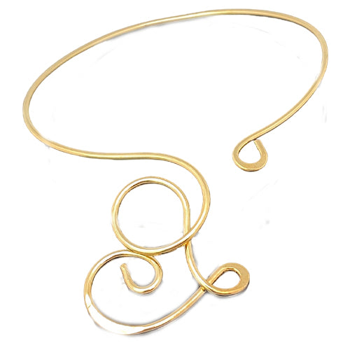 three Artistic GOLD Chokers -Choose yours
