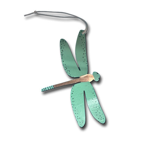 Dragonfly Copper Ornament.