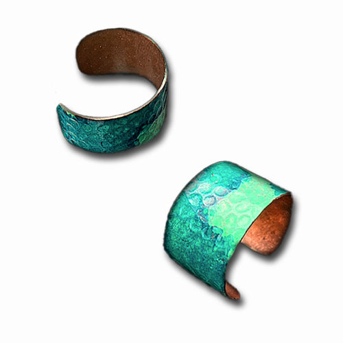 Emerald Turquoise Patina Ring