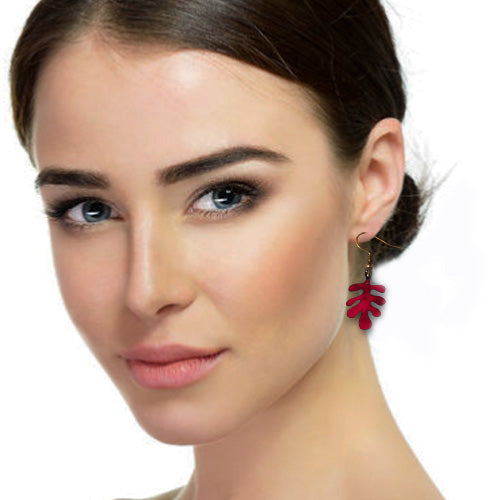 Little Sage Dangle Copper Earrings