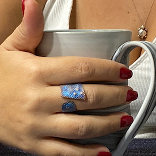 Denim Blue Ring