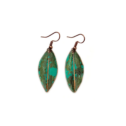 Green Turquoise Small Earrings