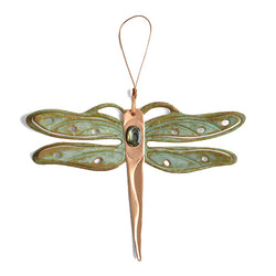 Dragonfly Copper Ornament