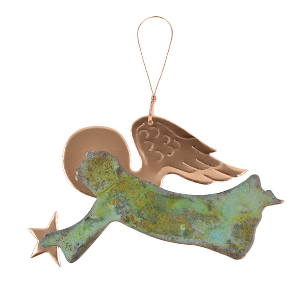 Angel Copper Ornament
