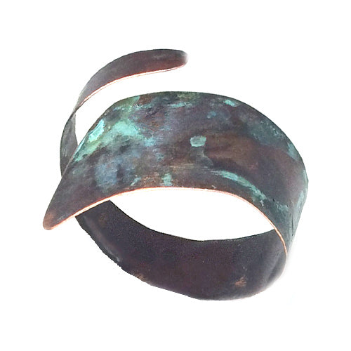 Vintage Turquoise Copper Cuff