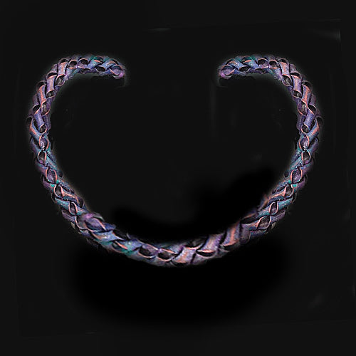 Purple Twisty Chokers