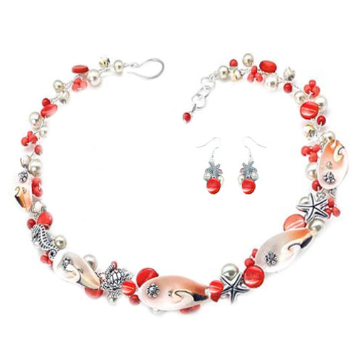 Coral Nautical Set