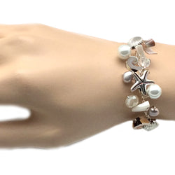 Starfish and Mollusk Bracelet